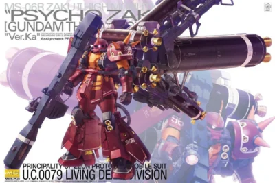 MG 1/100 ZAKU HIGH MOBILITY TYPE "PSYCHO ZAKU" Ver.Ka [GUNDAM THUNDERBOLT] - Imagen 3